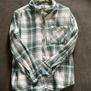 Womens flannel💚💙